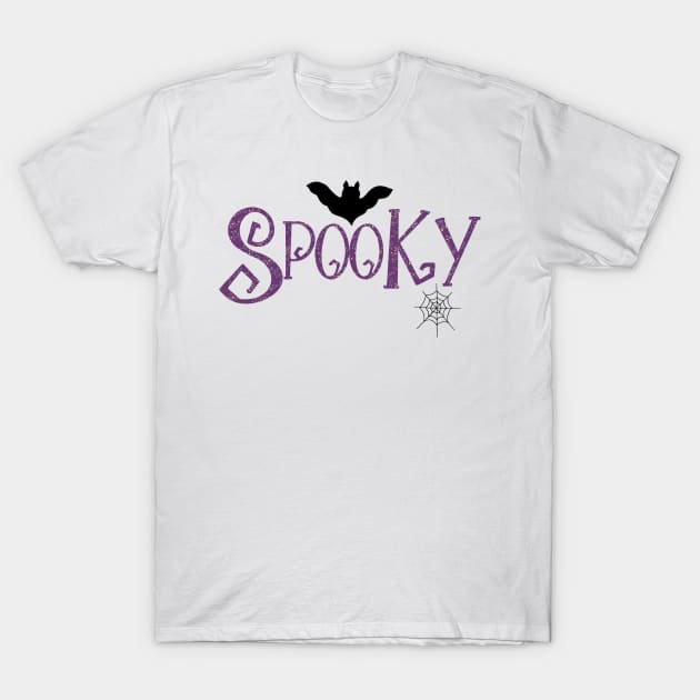 Spooky design in purple T-Shirt by Anines Atelier